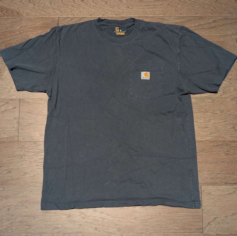 Men's Carhartt K87 Pocket T-Shirt - Bluestone